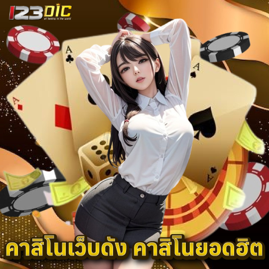 123dic คาสิโนเว็บดัง คาสิโนยอดฮิต