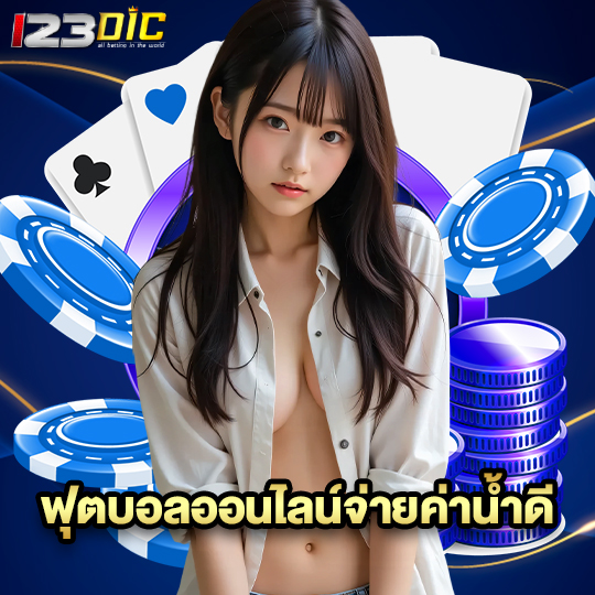 123dic ฟุตบอลออนไลน์จ่ายค่าน้ำดี