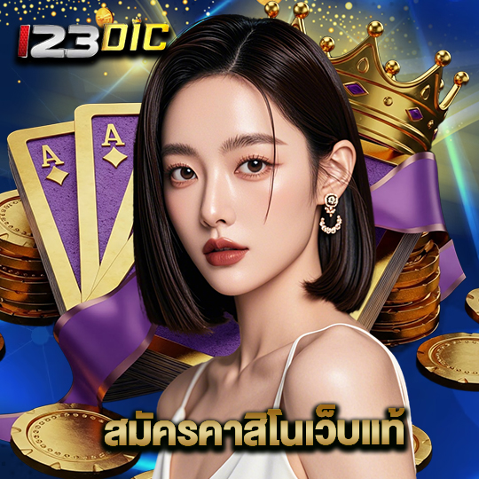 123dic สมัครคาสิโนเว็บแท้